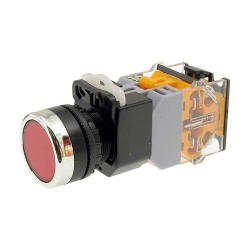 PRZEŁ. TABLICOWY LA38 MONOSTAB. 22mm 10A CZERWONY