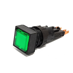 LAMPKA EE Q18LF-GN ZIELONA GŁÓWKA