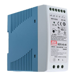 ZASILACZ NA SZYNĘ 48V/0,83A MDR-40-48 MEAN WELL