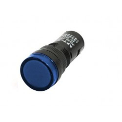 LAMPKA APT AD16-22D/S31 230V NIEBIESKA