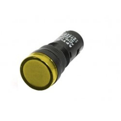 LAMPKA APT AD16-16C 16mm 230V ŻÓTA