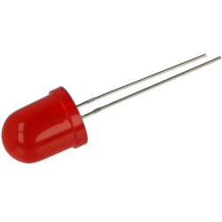 DIODA LED 10mm CZERWONA RED L-813ID DIFF. KINGB.3V
