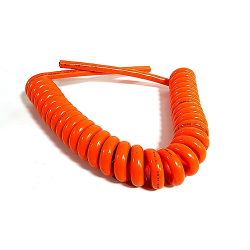 PRZEWÓD SPIRALNY 5X2,50 0,5M-2M 450-750V POMARAŃCZ