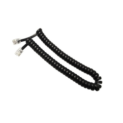 PRZYŁ. TELFONICZNE SPIRALNE 4,2m CZARNY