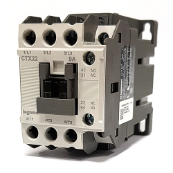 STYCZNIK LEG 24VDC CTX3 9A 3P 1NO+1NC