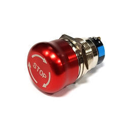 PRZYCISK BEZPIECZEŃSTWA GRZYBEK 19mm