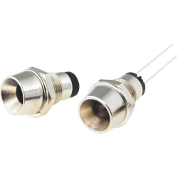 OPRAWKA LED 5mm WKLĘSŁA CHROM RTM5021