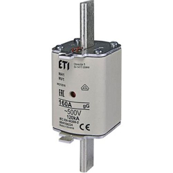 WKŁADKA BM NH00 160A 500V GL/GG ZWŁOCZNA EATON