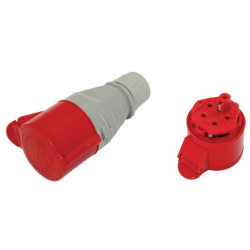 GNIAZDO 400V 5B 32A TAREL PRZENOŚNE IP44