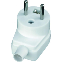 WTYK 230V W-7 Z/U KĄTOWA BIAŁA