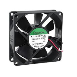 WENTYLATOR 24VDC 80X25mm KD2408PTSX.13 ŚLI. SUNNON