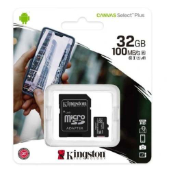 KARTA PAMIĘCI microSD 32Gb CLASS 10 KINGSTON