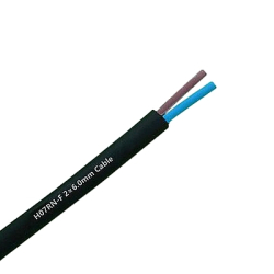 PRZEWÓD H07RN-F (OPD) 2X6,0 450/750V TITANEX ŻO