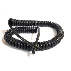 PRZEWÓD SPIRALNY 5X1,50mm 1M-4M 300/500V PUR-SPIKA