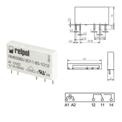 PRZEKAŹNIK 24VDC RM699BV-3011-85-1024 1P