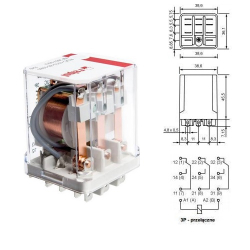 PRZEKAŹNIK 230VAC RUC-1013-26-5230 3P