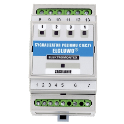 SYGNALIZATOR POZIOMU CIECZY ELCLUWO-114S 24V AC/DC