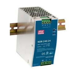 ZASILACZ NA SZYNĘ 24V 10A NDR-240-24 MEAN WELL