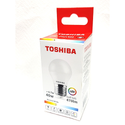 ŻARÓWKA LED E27 4.7W(40W) KULKA NW 470lm TOSHIBA