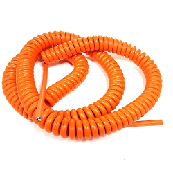 PRZEWÓD SPIRALNY 5X0,75 1.5M-6M