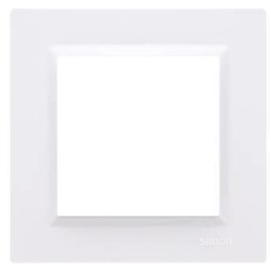 RAMKA SIMON10 1-KR. CR1/11 BIAŁA