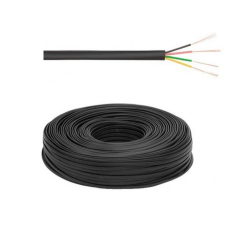 PRZEWÓD TEL. 4C KP-4C CZARNY