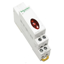 LAMPKA SE A9E18327 CZERWONA 110-230V