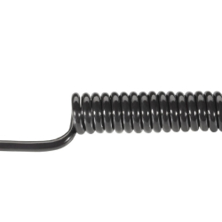 PRZEWÓD SPIRALNY 4X0,22mm 1,5M-6M 300V PUR