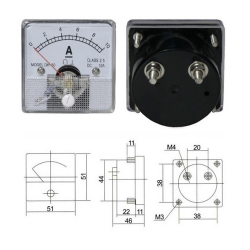 AMPEROMIERZ 15A+BOCZNIK
