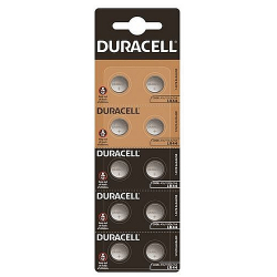 BATERIA LR-44 A76 AG13 DURACELL