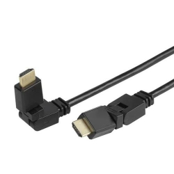 PRZYŁ. HDMI-HDMI 1,5m WTYK OBROTOWY