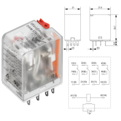 PRZEKAŹNIK 24VAC DRM570524LT