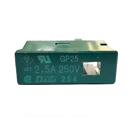 BEZPIECZNIK DAITO GP25 2,5A/250V