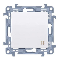 ŁĄCZNIK 230V SIMON10 CW7.01/11 KRZYŻ. BIAŁY