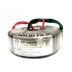 TRANSF. 230V/12V/8,33A TST 100/003