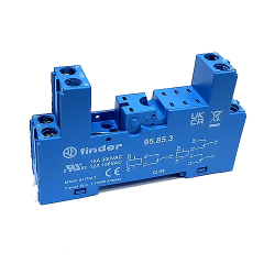 GNIAZDO PRZEKAŹNIKA 95.85.3 SZYNA FINDER