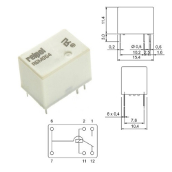 PRZEKAŹNIK 12VDC RSM-954P 0111-85-1012