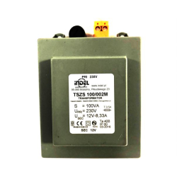 TRANSF. TSZS 100/002M 230V/12V/8,33A