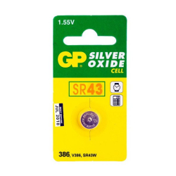BATERIA SR-43 GP386 SREBROWA
