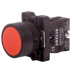 PRZYCISK AD AS22-EA42 1NC CZERWONY