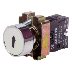 PRZYCISK AD AS22-BA3341 1NO STRZAŁKA CZARNA