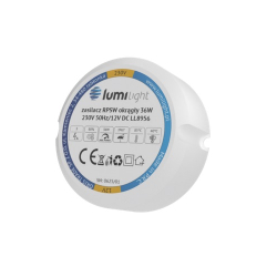 ZASILACZ LED 12V 36W 3A DOPUSZKOWY LUMILED