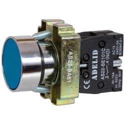PRZYCISK AD AS22-BA61 1NO NIEBIESKI