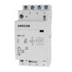 STYCZNIK INST. AD 230VAC 25A