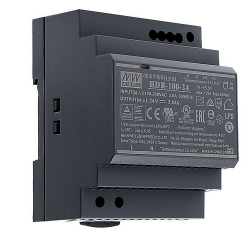 ZASILACZ NA SZYNĘ 24V 3,83A HDR-100-24 MEAN WELL