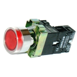 PRZYCISK AD AS22-BW3462L 1NC CZERWONY