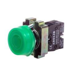 PRZYCISK AD AS22-EP31 1NO ZIELONY IP66