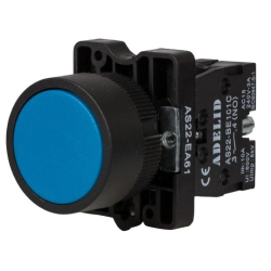 PRZYCISK AD AS22-EA61 1NO NIEBIESKI