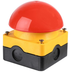 PRZYCISK AD AS22-FAK542-Y 1NO+1NC AWAR. GRZYBEK