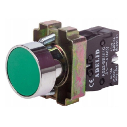 PRZYCISK AD AS22-BA31 1NO ZIELONY